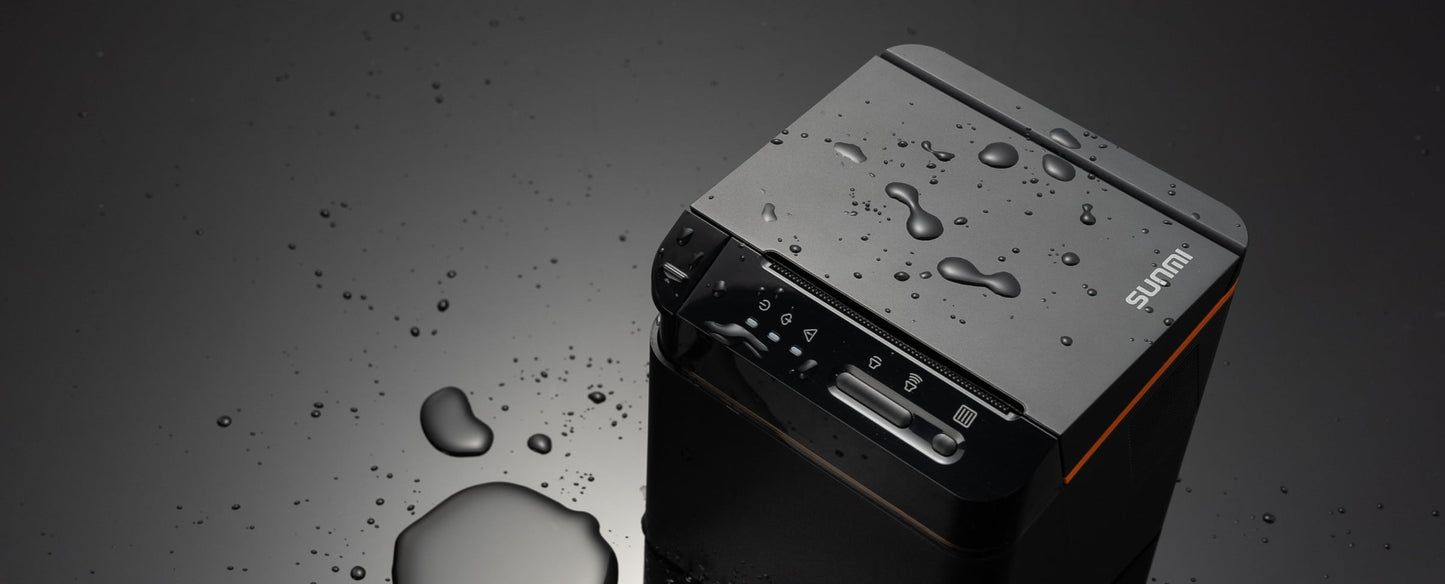 SUNMI Kitchen Printer - 80mm Cloud Printer with Bluetooth, USB, LAN, and More